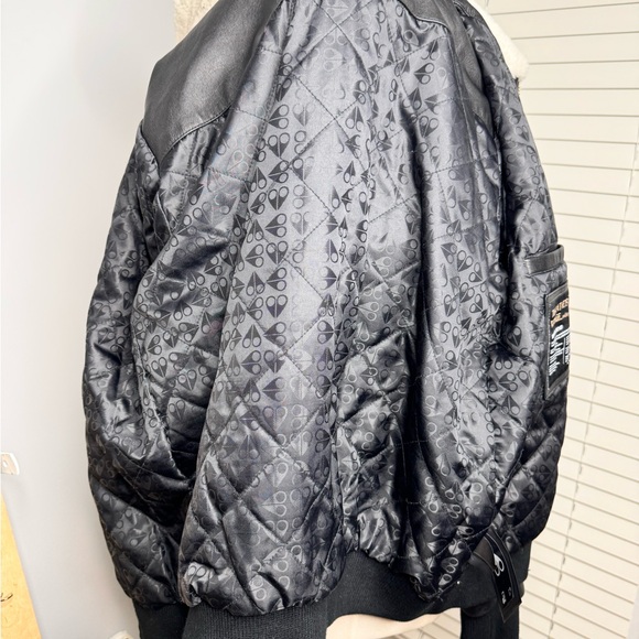 Moose knuckle leather bomber - Picture 10 of 16